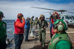 Rear Adm. Jeffrey T. Anderson visits Spruance
