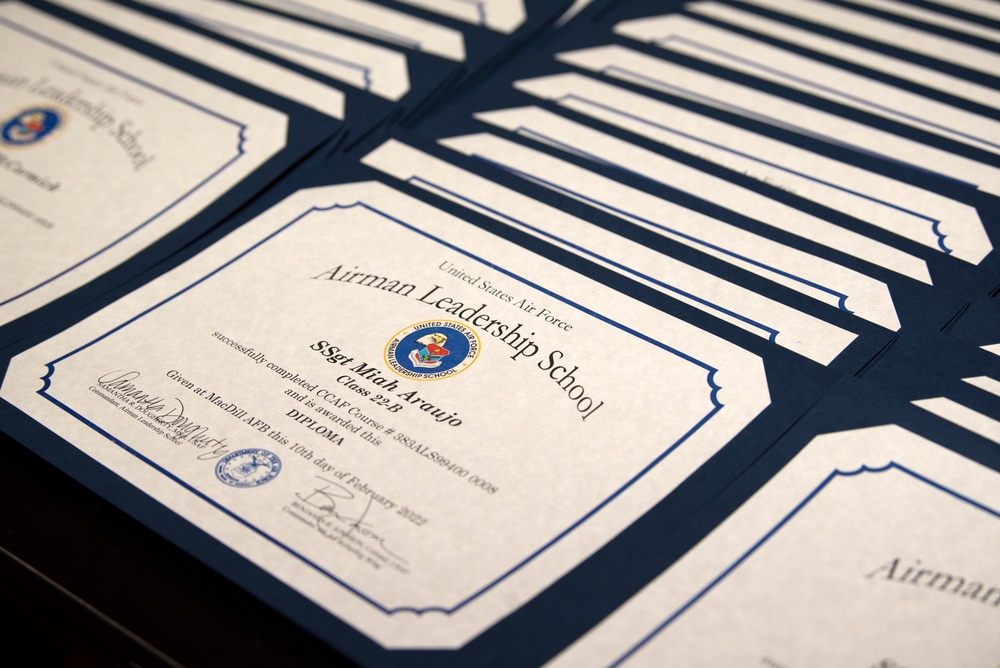 MacDill’s newest leaders graduate Airman Leadership School