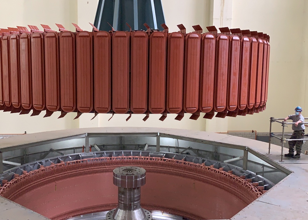 Turbine-generators replaced at Center Hill Hydropower Plant