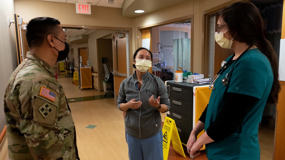 Sparrow Hospital, military medial team join forces as FEMA continues COVID its response operations
