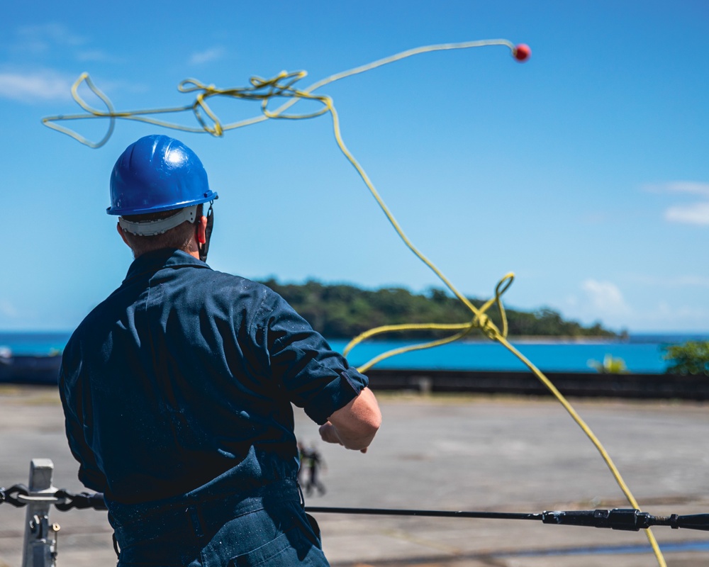 USS Billings arrives in Limon, Costa Rica