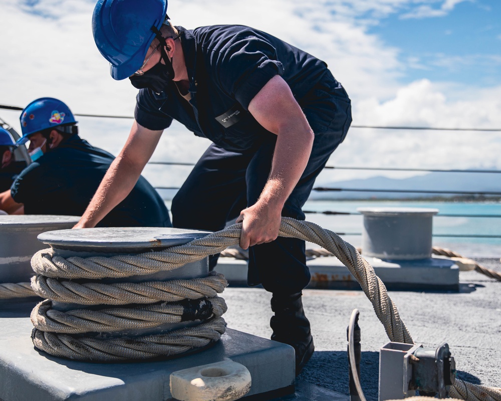 USS Billings arrives in Limon, Costa Rica