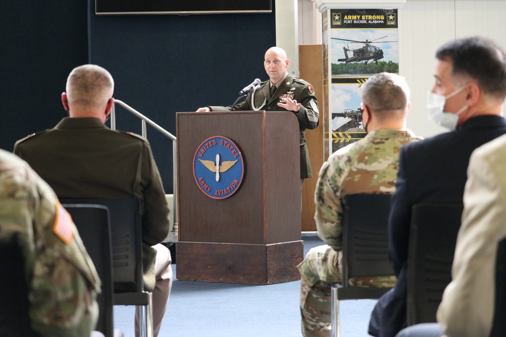 CSM James T. Hall, Commandant of NCO Academy Ft. Rucker, Change of Responsibility