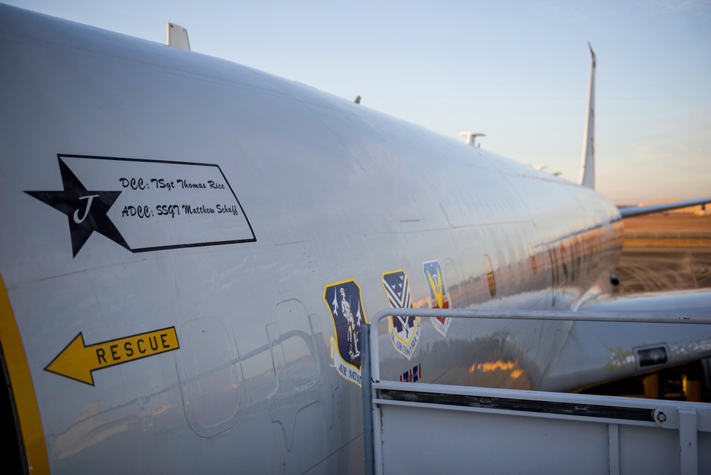 Photo of E-8C Joint STARS aircraft 3289 at Robins Air Force Base, Georgia