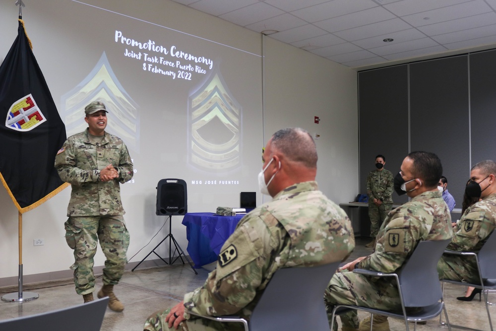 NCOs Promotion Ceremony at JTF-PR