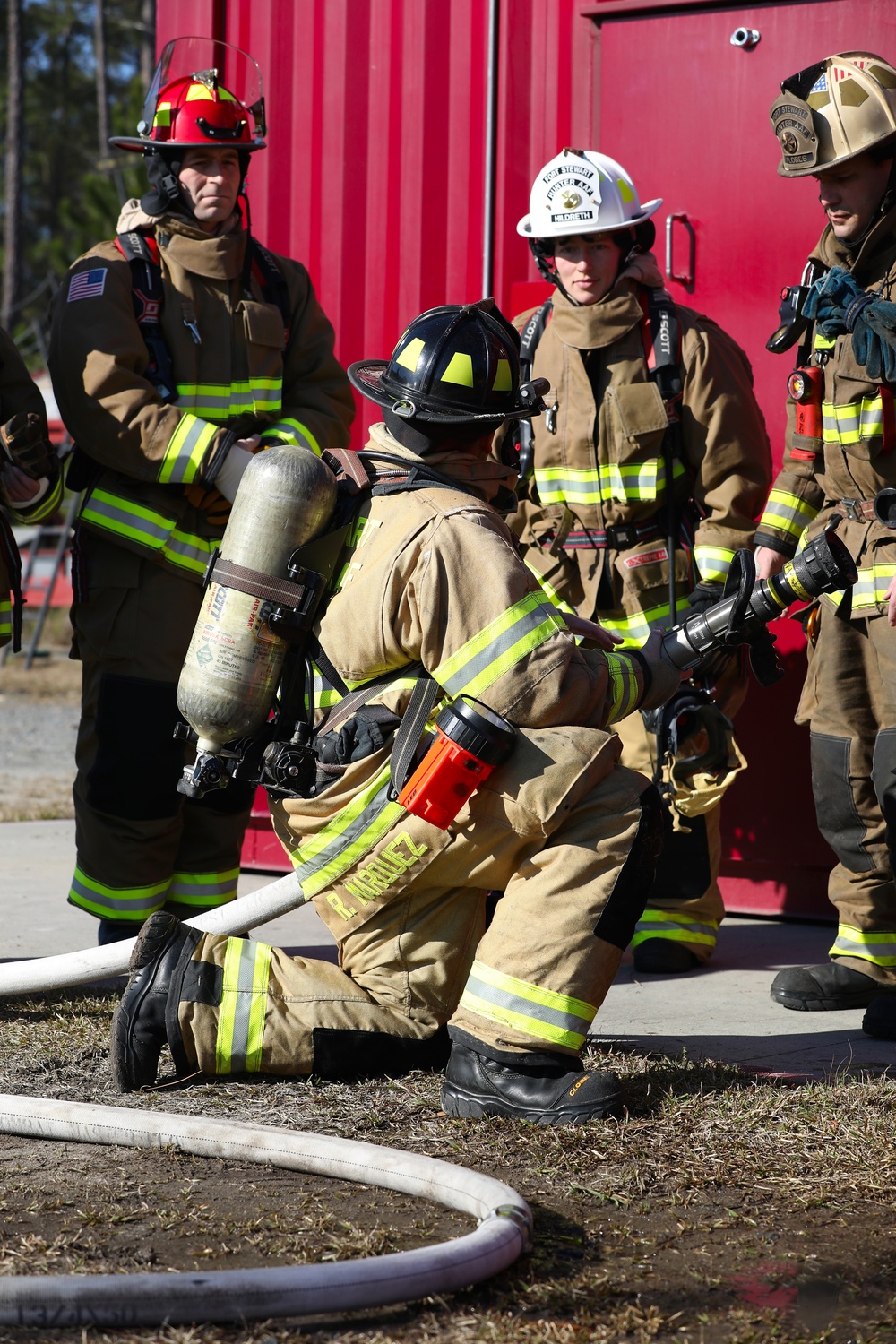 DVIDS - Images - Soldiers complete Fire Fighting Simulation [Image 4 of 8]