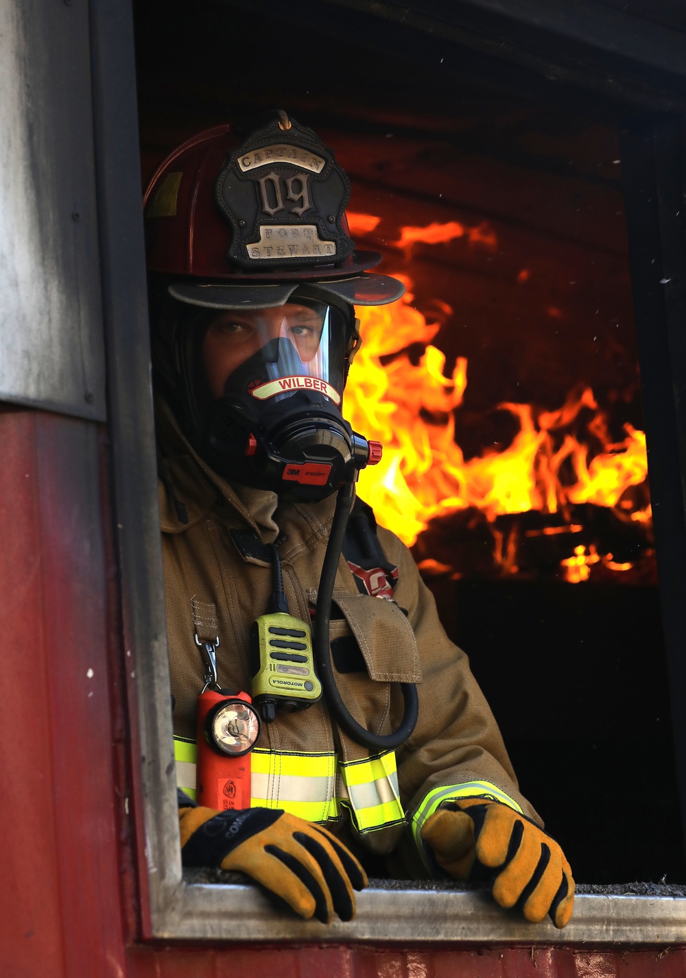 Soldiers complete Fire Fighting Simulation