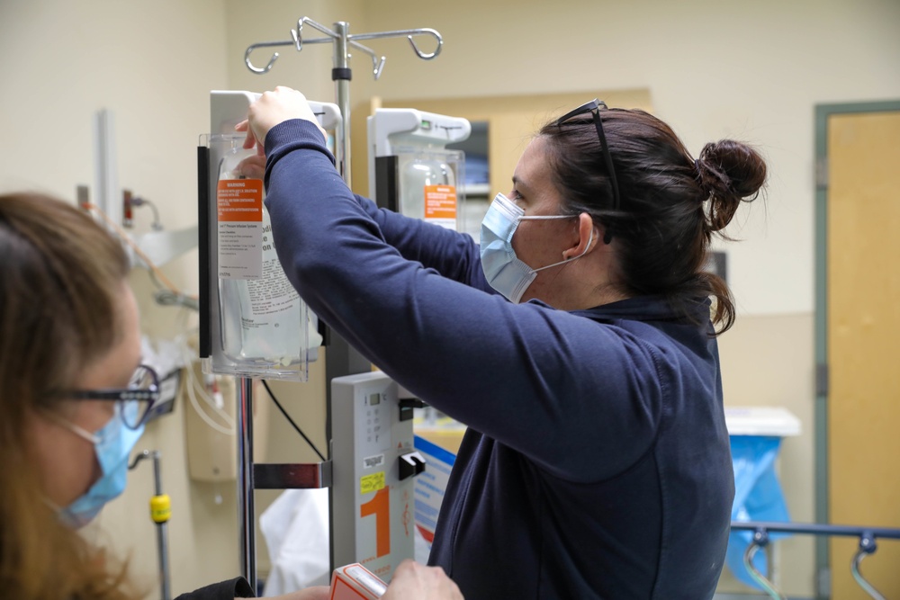 U.S Air Force Military Medical Team Receive Training at Lawrence General Hospital