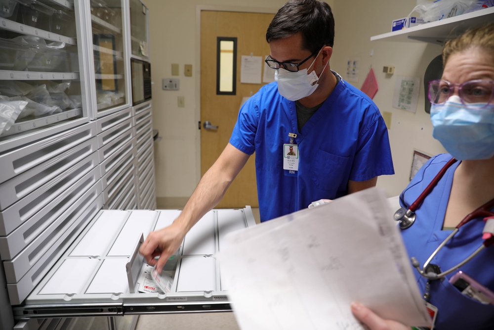U.S Air Force Military Medical Team Receive Training at Lawrence General Hospital