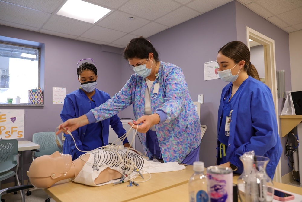 U.S Air Force Military Medical Team Receive Training at Lawrence General Hospital