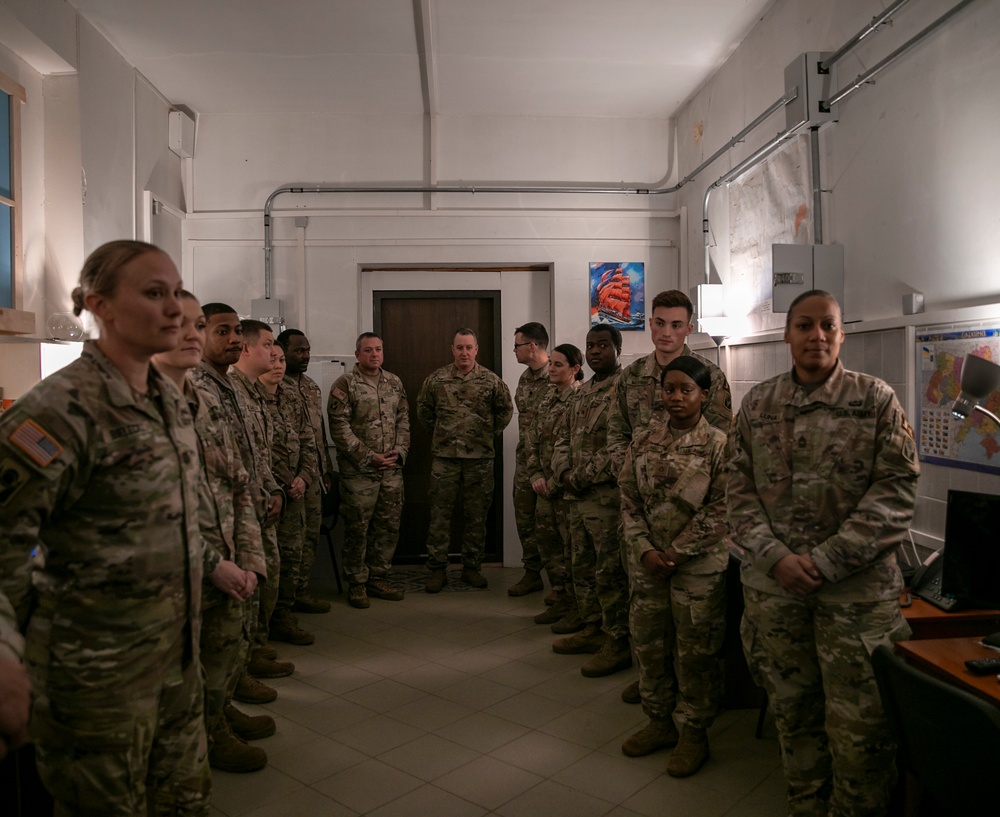 JMTG-U Soldiers meet with U.S. Secretary of Defense Lloyd Austin via teleconference