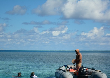 Coast Guard and Navy complete channel widening in Federated States of Micronesia