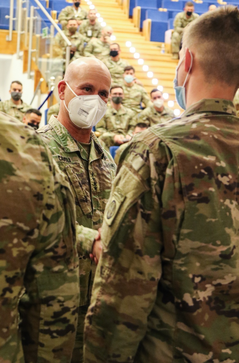 Gen. Cavoli visits Paratroopers in Poland
