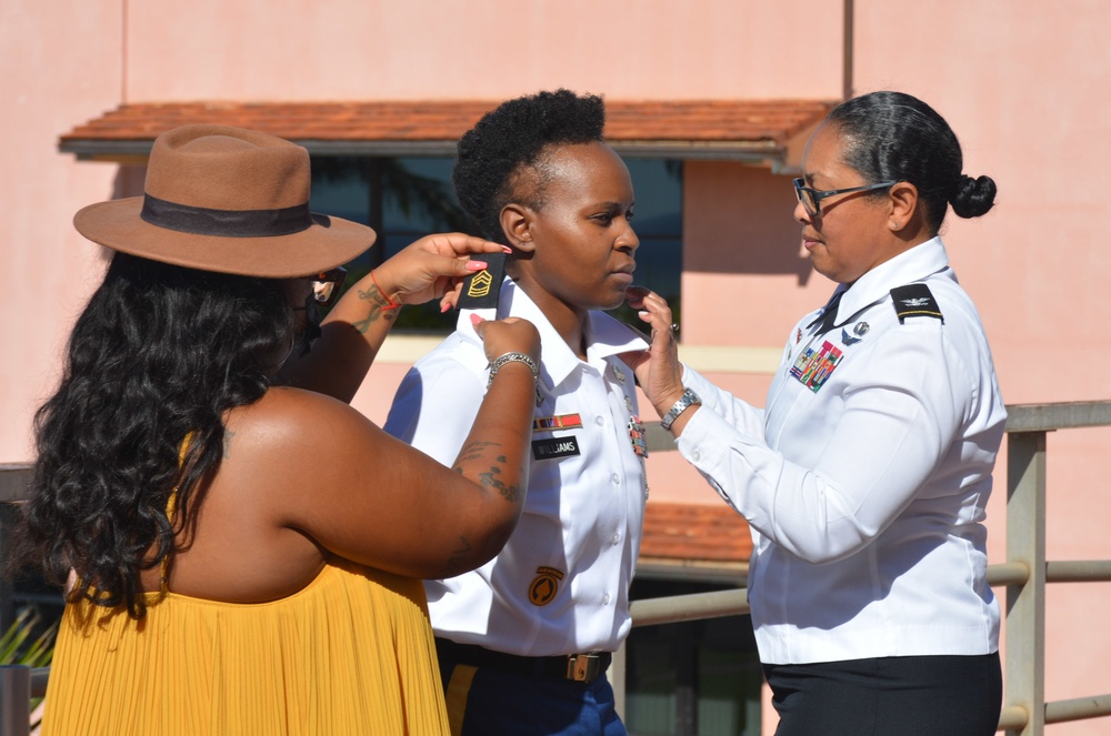 DVIDS - Images - Sgt. 1st Class Jamika Williams Promotion to Master Sgt ...