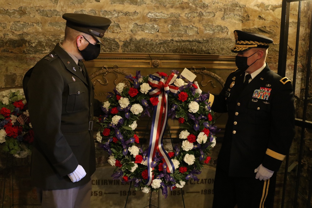 William Henry Harrison Wreath Laying Ceremony 2022