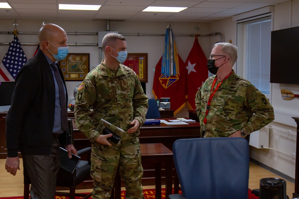 10th Army and Air Missile Defense Command- Key Leader Engagement