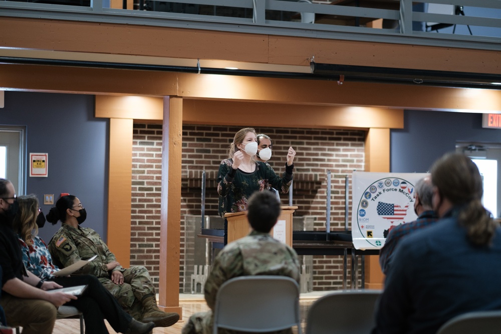 Task Force McCoy Thanks Volunteers and NGOs