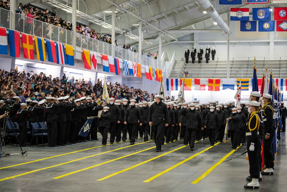 Recruit Training Command Pass-Graduation Feb. 11, 2022