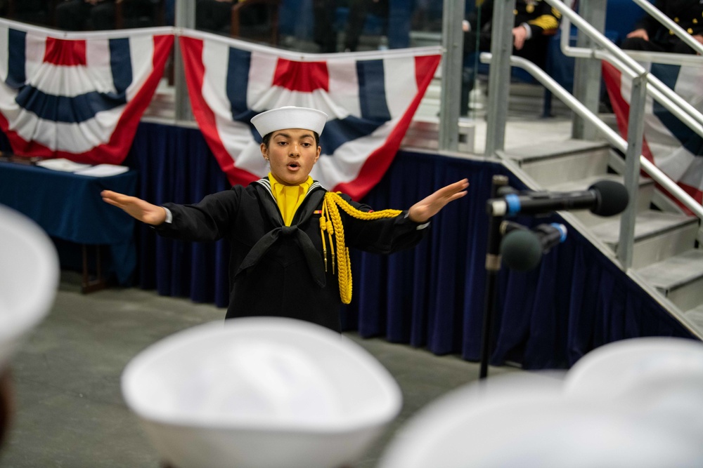 Recruit Training Command Pass-Graduation Feb. 11, 2022