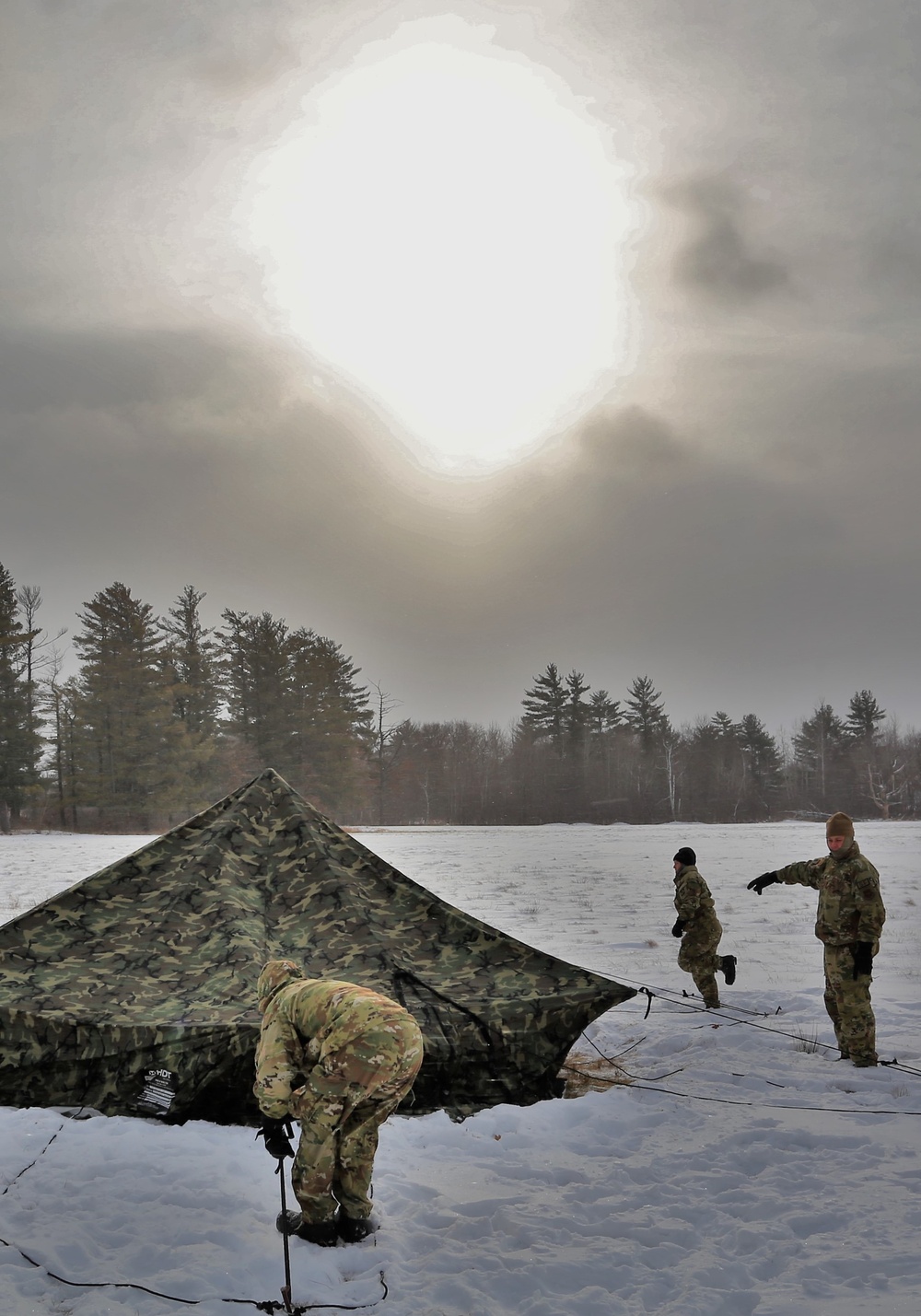 After cold January, CWOC students cite Fort McCoy as ideal training location for course