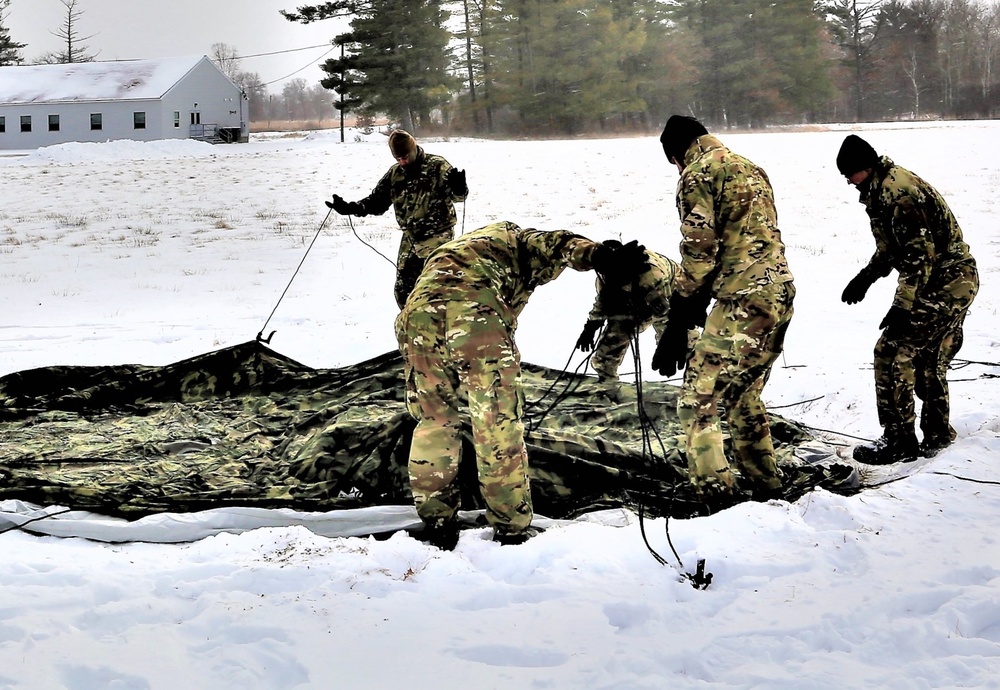 After cold January, CWOC students cite Fort McCoy as ideal training location for course