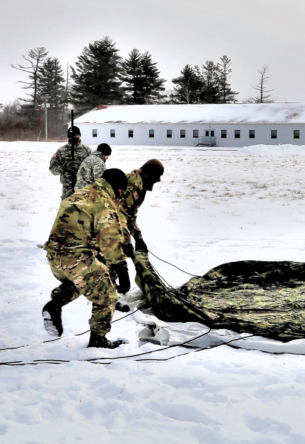 After cold January, CWOC students cite Fort McCoy as ideal training location for course