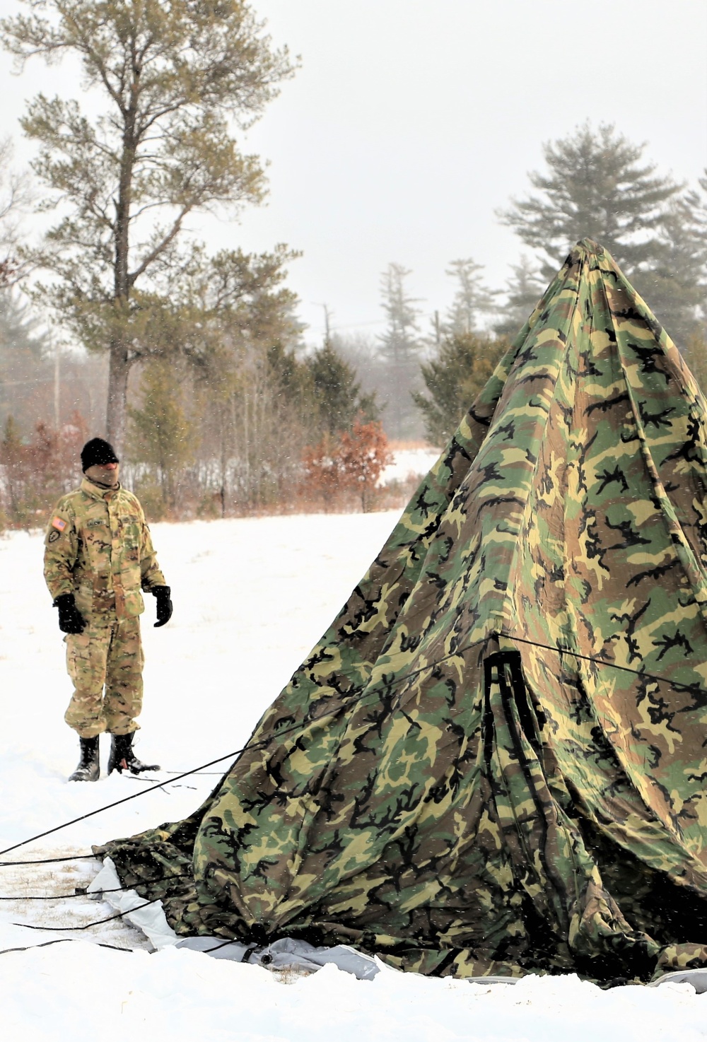 After cold January, CWOC students cite Fort McCoy as ideal training location for course