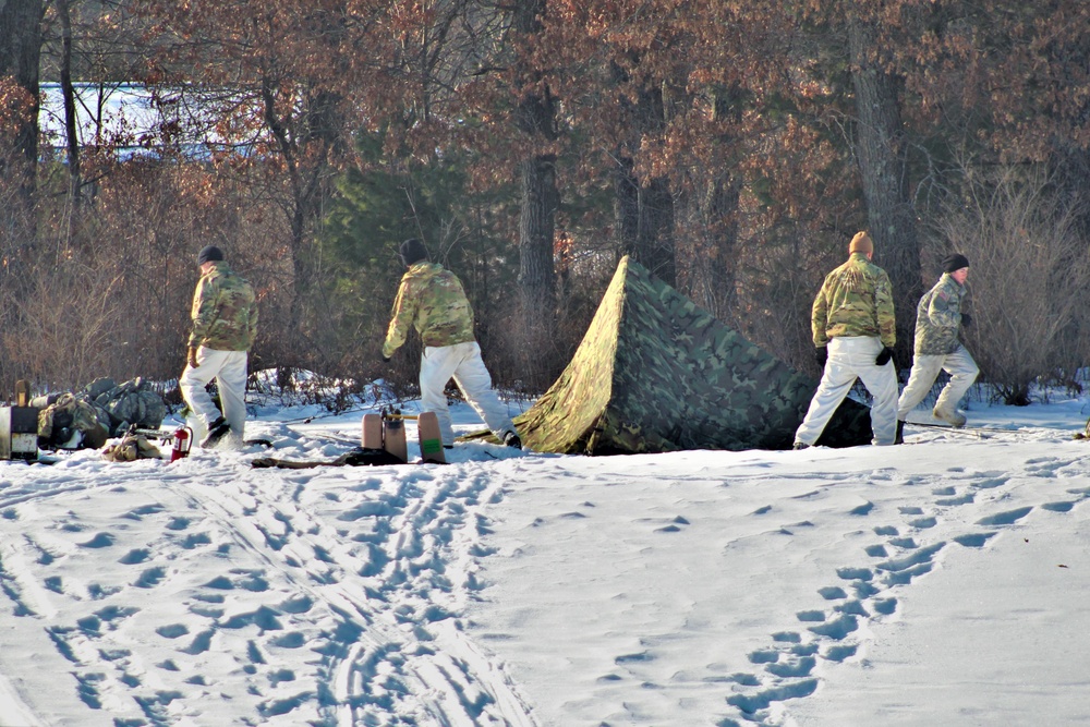 After cold January, CWOC students cite Fort McCoy as ideal training location for course