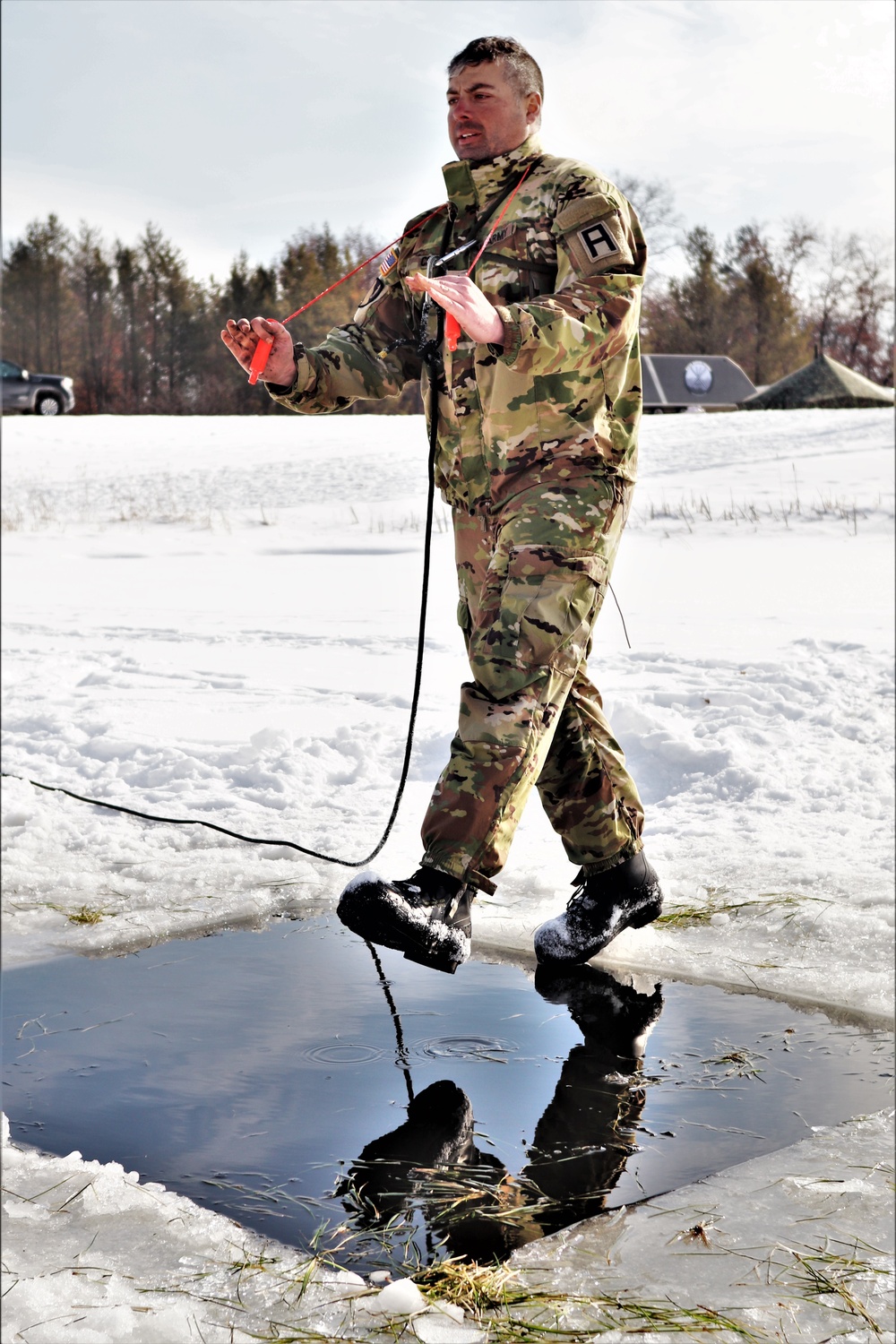 After cold January, CWOC students cite Fort McCoy as ideal training location for course