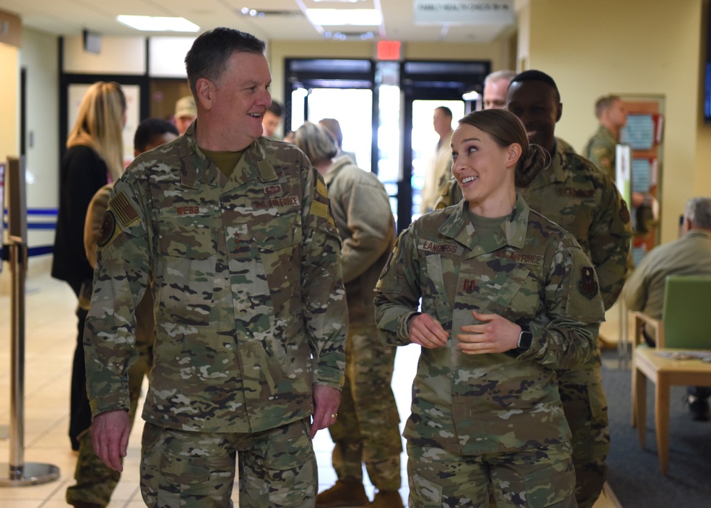 AETC Command Team visits Goodfellow