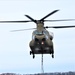 CH-47 crew, 89B students conduct sling-load training at Fort McCoy