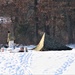 Cold-Weather Operations Course class 22-03 students build Arctic tents on Fort McCoy's South Post