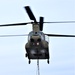 CH-47 crew, 89B students conduct sling-load training at Fort McCoy