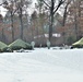 Cold-Weather Operations Course class 22-03 students build Arctic tents on Fort McCoy's South Post