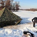 Cold-Weather Operations Course class 22-03 students build Arctic tents on Fort McCoy's South Post