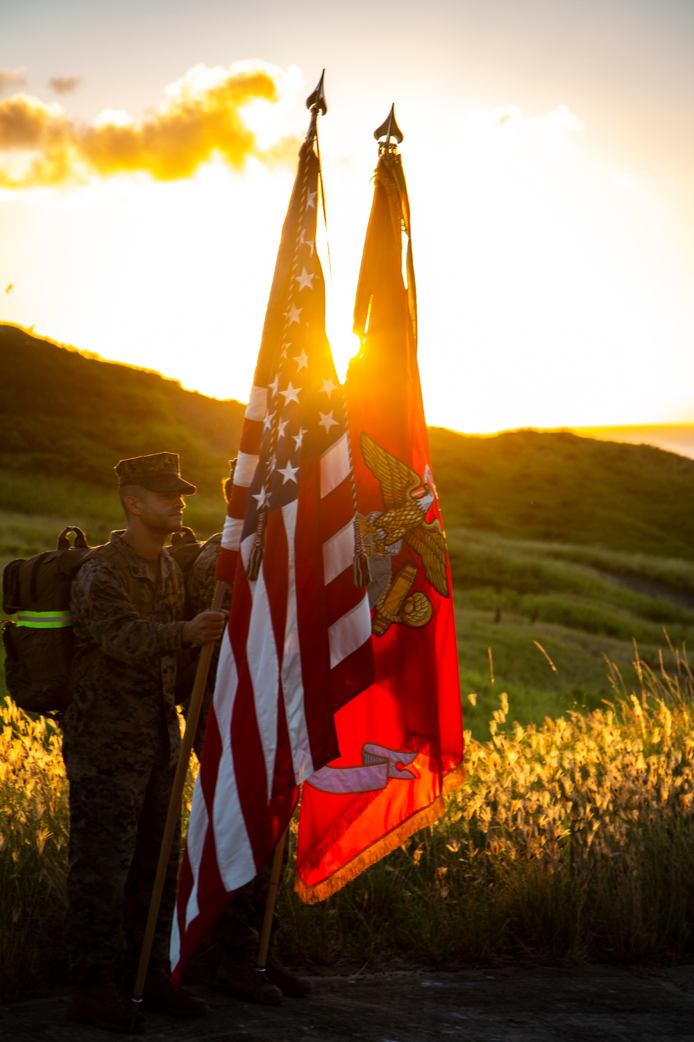 VMU-3 Conducts a Conditioning Hike at MCB Hawaii