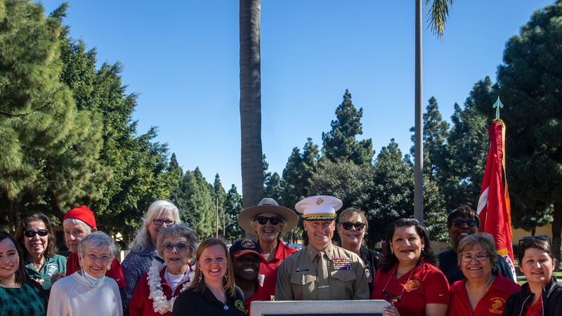Dedication Ceremony Women's Reserve Battalion Monument