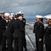 USS Carl Vinson (CVN70) Conducts Dress Uniform Inspection