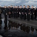 USS Carl Vinson (CVN70) Conducts Dress Uniform Inspection