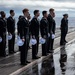 USS Carl Vinson (CVN70) Conducts Dress Uniform Inspection