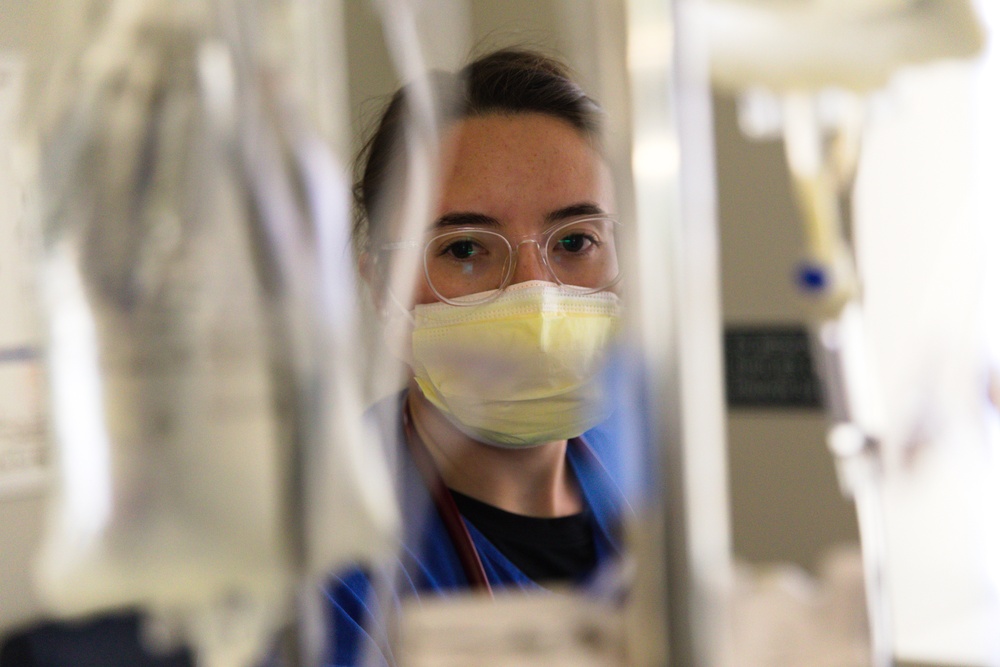 U.S. Air Force Medical Team Assist California Hospital with Patient Care