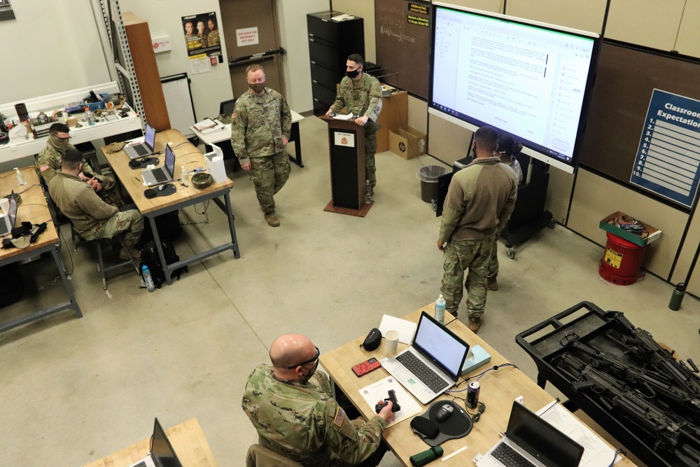 Students gain unit armorer skills in RTS-Maintenance course at Fort McCoy