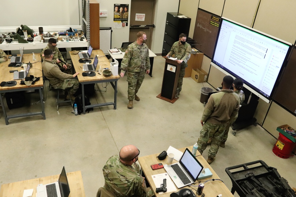 Students gain unit armorer skills in RTS-Maintenance course at Fort McCoy