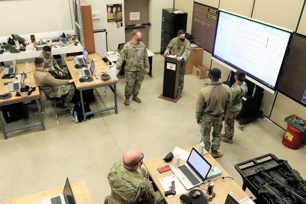 Students gain unit armorer skills in RTS-Maintenance course at Fort McCoy