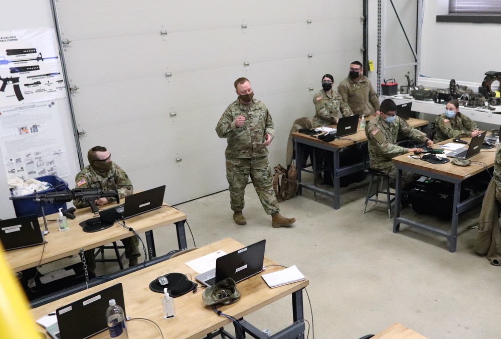 Students gain unit armorer skills in RTS-Maintenance course at Fort McCoy