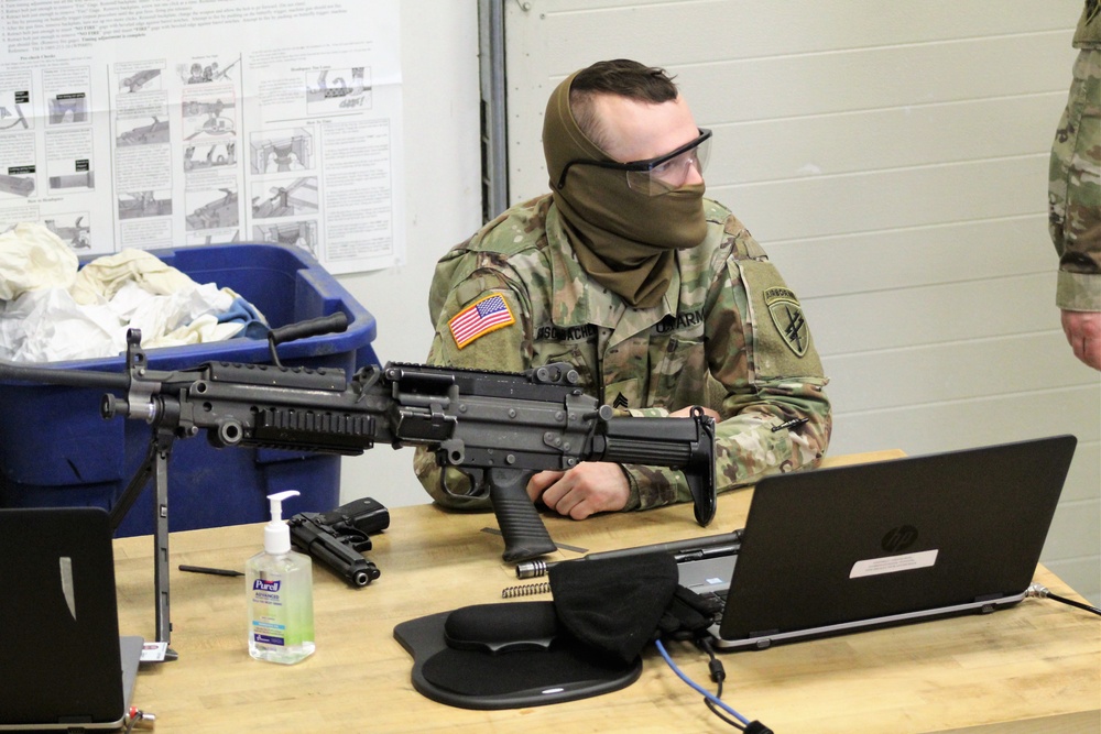 Students gain unit armorer skills in RTS-Maintenance course at Fort McCoy