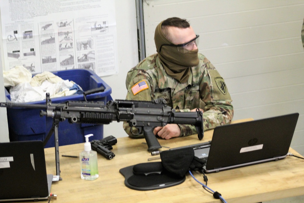 Students gain unit armorer skills in RTS-Maintenance course at Fort McCoy