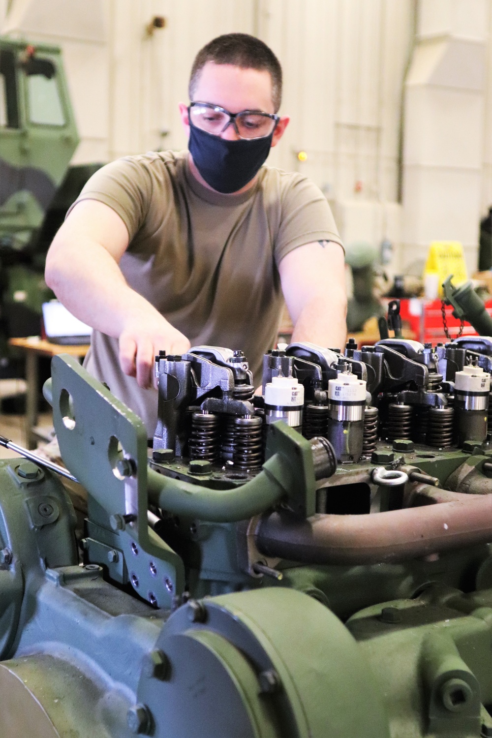 Construction Equipment Repairer Advanced Leader Course students build skills at Fort McCoy