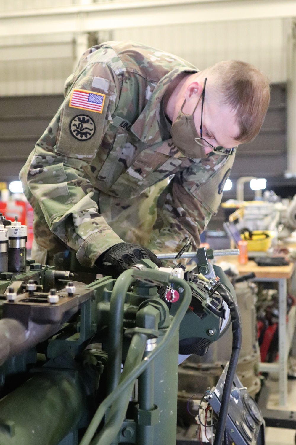 Construction Equipment Repairer Advanced Leader Course students build skills at Fort McCoy