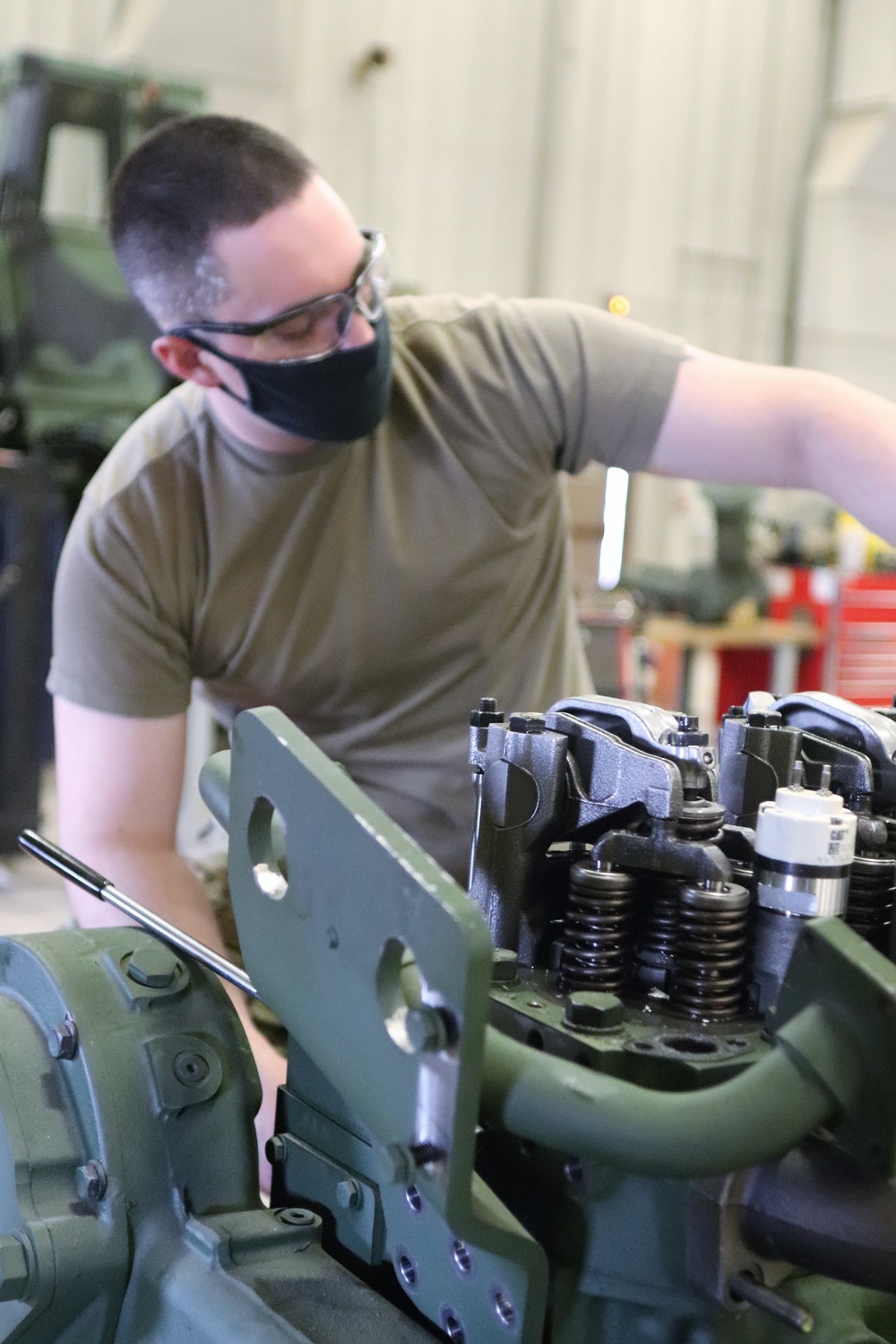 Construction Equipment Repairer Advanced Leader Course students build skills at Fort McCoy